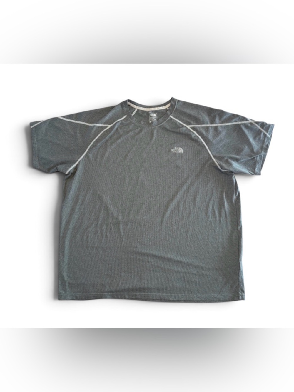 The North Face FlashDry Men’s XXL Gray Performance T-Shirt Short Sleeve